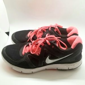 Nike Lunar Glide 3 Pink & Black Sneakers